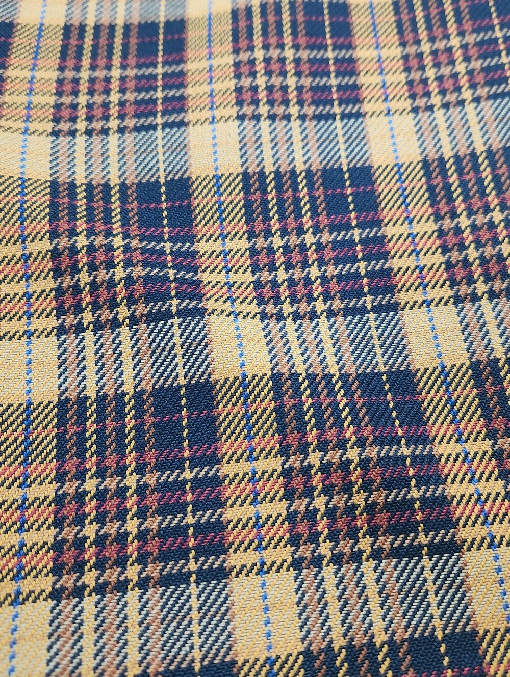 Remain Birger Christensen Cotton Blend Plaid Pencil Skirt Size 6 Knee Length - Picture 7 of 15